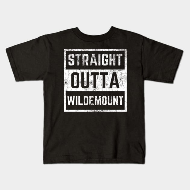 Straight Outta Wildemount Kids T-Shirt by WonderWearCo 